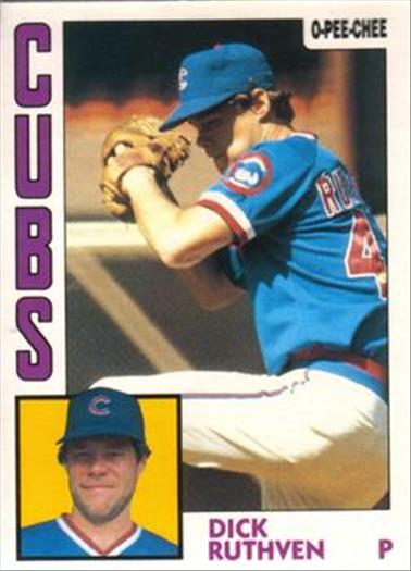 1984 O-Pee-Chee Baseball Cards 156     Dick Ruthven